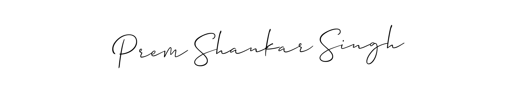 if you are searching for the best signature style for your name Prem Shankar Singh. so please give up your signature search. here we have designed multiple signature styles  using Allison_Script. Prem Shankar Singh signature style 2 images and pictures png