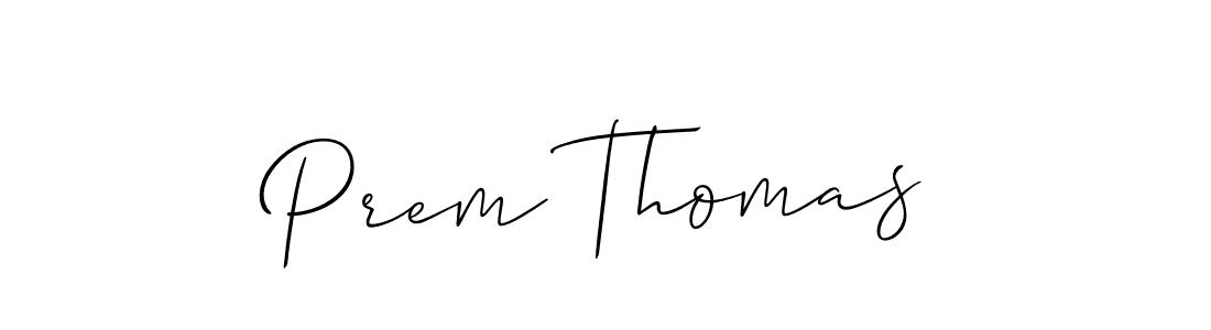 Also You can easily find your signature by using the search form. We will create Prem Thomas name handwritten signature images for you free of cost using Allison_Script sign style. Prem Thomas signature style 2 images and pictures png