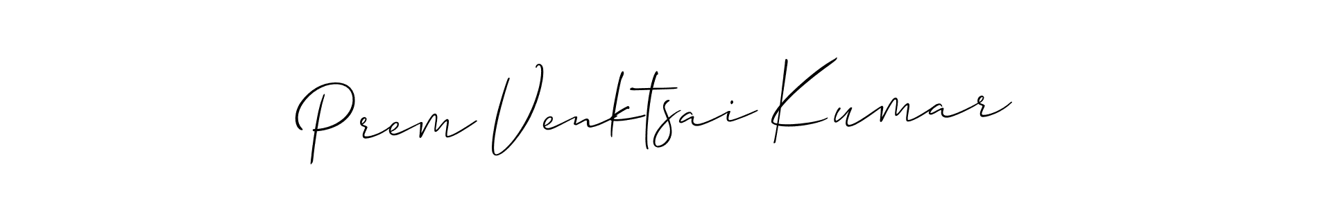 How to Draw Prem Venktsai Kumar signature style? Allison_Script is a latest design signature styles for name Prem Venktsai Kumar. Prem Venktsai Kumar signature style 2 images and pictures png