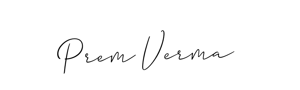 Once you've used our free online signature maker to create your best signature Allison_Script style, it's time to enjoy all of the benefits that Prem Verma name signing documents. Prem Verma signature style 2 images and pictures png