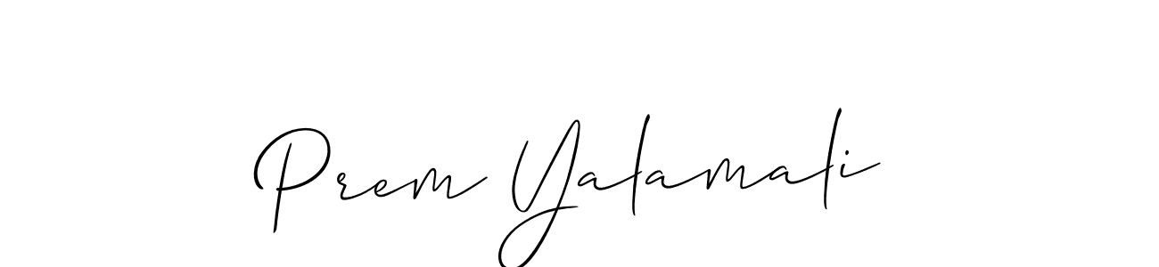 Once you've used our free online signature maker to create your best signature Allison_Script style, it's time to enjoy all of the benefits that Prem Yalamali name signing documents. Prem Yalamali signature style 2 images and pictures png