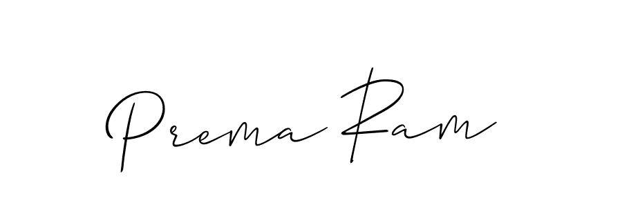 Make a beautiful signature design for name Prema Ram. With this signature (Allison_Script) style, you can create a handwritten signature for free. Prema Ram signature style 2 images and pictures png