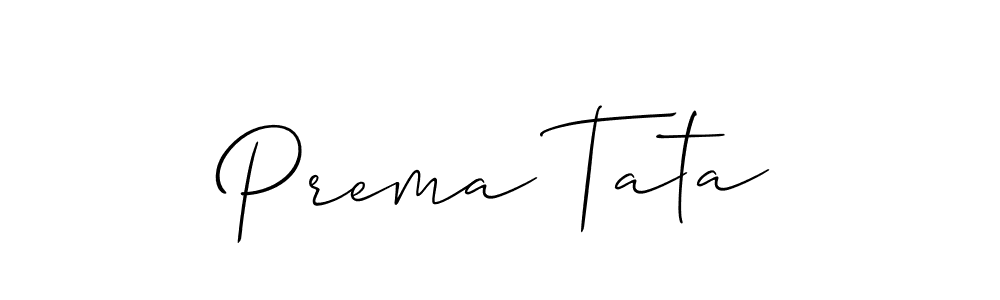 Once you've used our free online signature maker to create your best signature Allison_Script style, it's time to enjoy all of the benefits that Prema Tata name signing documents. Prema Tata signature style 2 images and pictures png