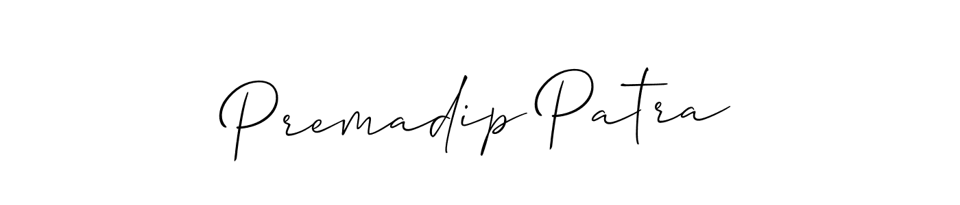 Best and Professional Signature Style for Premadip Patra. Allison_Script Best Signature Style Collection. Premadip Patra signature style 2 images and pictures png