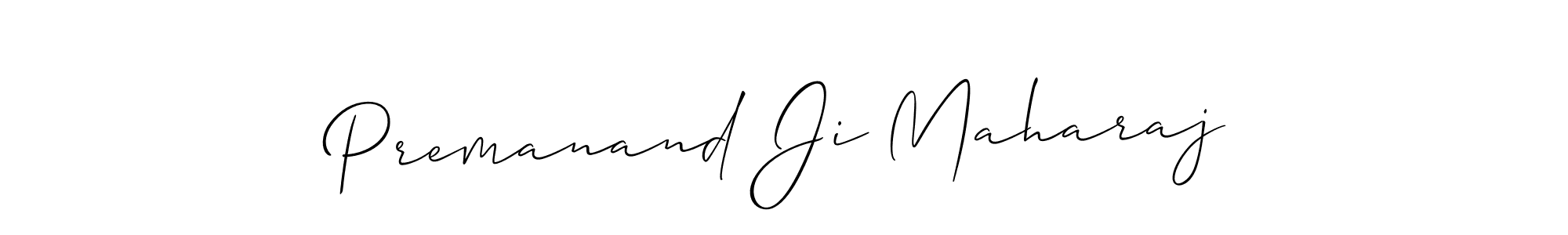 Similarly Allison_Script is the best handwritten signature design. Signature creator online .You can use it as an online autograph creator for name Premanand Ji Maharaj. Premanand Ji Maharaj signature style 2 images and pictures png