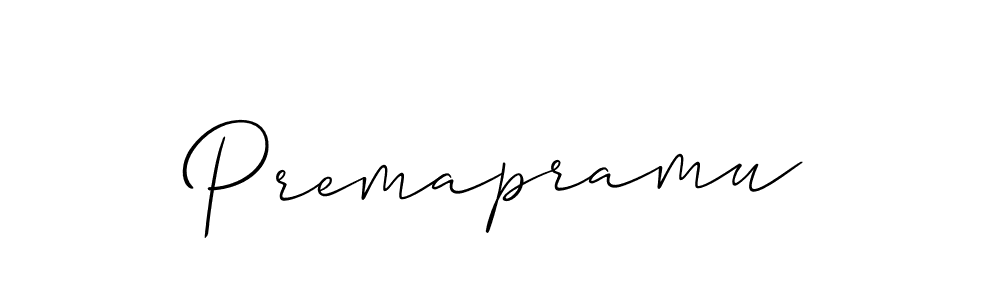 The best way (Allison_Script) to make a short signature is to pick only two or three words in your name. The name Premapramu include a total of six letters. For converting this name. Premapramu signature style 2 images and pictures png
