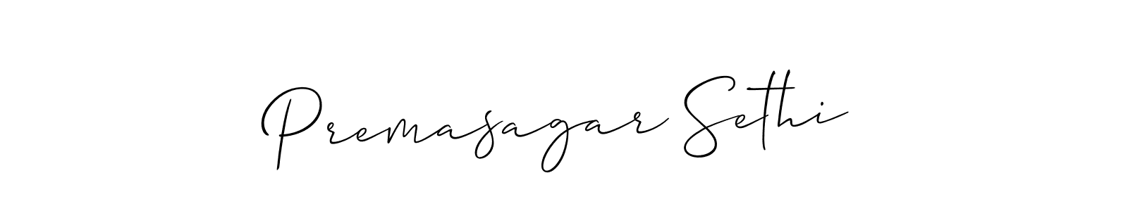 It looks lik you need a new signature style for name Premasagar Sethi. Design unique handwritten (Allison_Script) signature with our free signature maker in just a few clicks. Premasagar Sethi signature style 2 images and pictures png