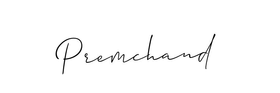 It looks lik you need a new signature style for name Premchand. Design unique handwritten (Allison_Script) signature with our free signature maker in just a few clicks. Premchand signature style 2 images and pictures png