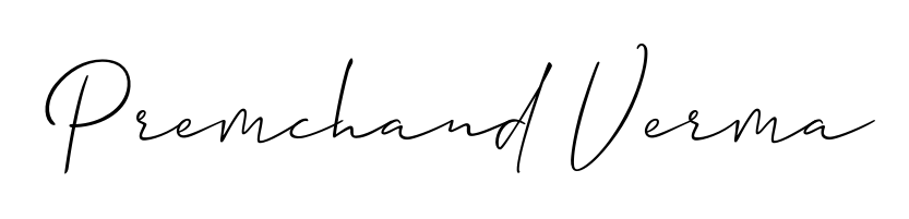 The Allison_Script lettering style adds unique flourish to name Premchand Verma. Stand out with a custom digital autograph made in seconds. Premchand Verma signature style 2 images and pictures png