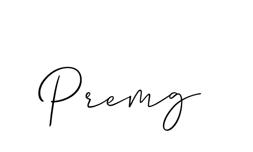Premg stylish signature style. Best Handwritten Sign (Allison_Script) for my name. Handwritten Signature Collection Ideas for my name Premg. Premg signature style 2 images and pictures png