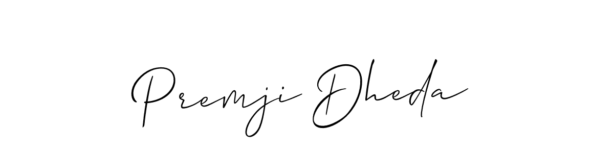 Check out images of Autograph of Premji Dheda name. Actor Premji Dheda Signature Style. Allison_Script is a professional sign style online. Premji Dheda signature style 2 images and pictures png