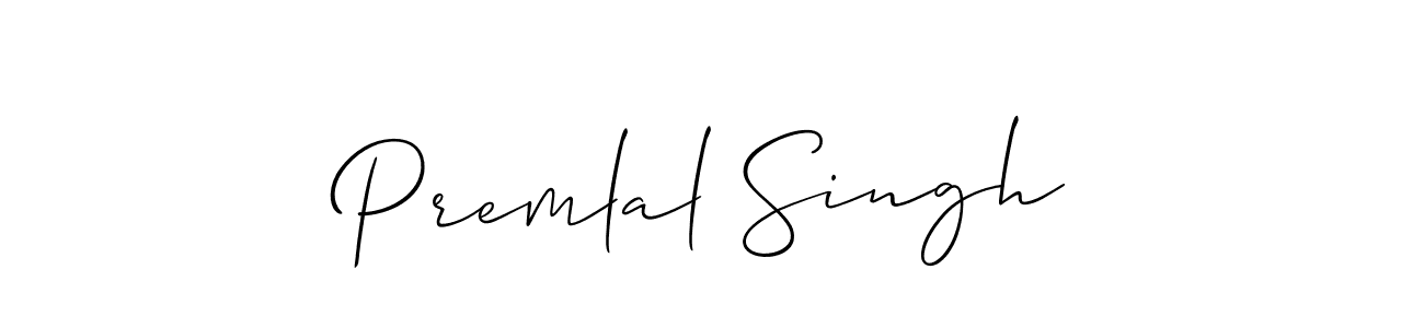 How to Draw Premlal Singh signature style? Allison_Script is a latest design signature styles for name Premlal Singh. Premlal Singh signature style 2 images and pictures png