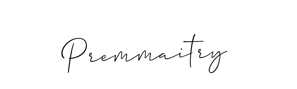 Best and Professional Signature Style for Premmaitry. Allison_Script Best Signature Style Collection. Premmaitry signature style 2 images and pictures png