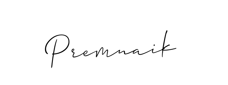 if you are searching for the best signature style for your name Premnaik. so please give up your signature search. here we have designed multiple signature styles  using Allison_Script. Premnaik signature style 2 images and pictures png