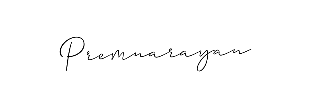 Also You can easily find your signature by using the search form. We will create Premnarayan name handwritten signature images for you free of cost using Allison_Script sign style. Premnarayan signature style 2 images and pictures png