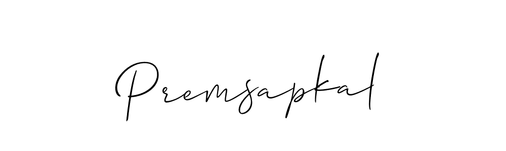 Make a short Premsapkal signature style. Manage your documents anywhere anytime using Allison_Script. Create and add eSignatures, submit forms, share and send files easily. Premsapkal signature style 2 images and pictures png