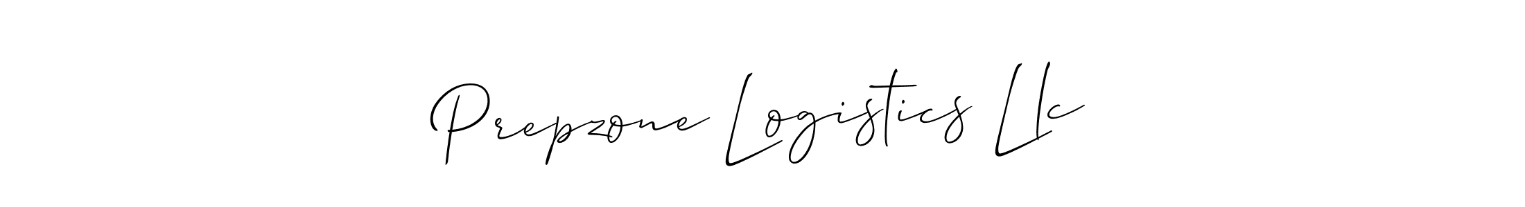Make a beautiful signature design for name Prepzone Logistics Llc. Use this online signature maker to create a handwritten signature for free. Prepzone Logistics Llc signature style 2 images and pictures png