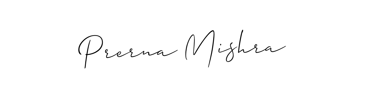 Prerna Mishra stylish signature style. Best Handwritten Sign (Allison_Script) for my name. Handwritten Signature Collection Ideas for my name Prerna Mishra. Prerna Mishra signature style 2 images and pictures png