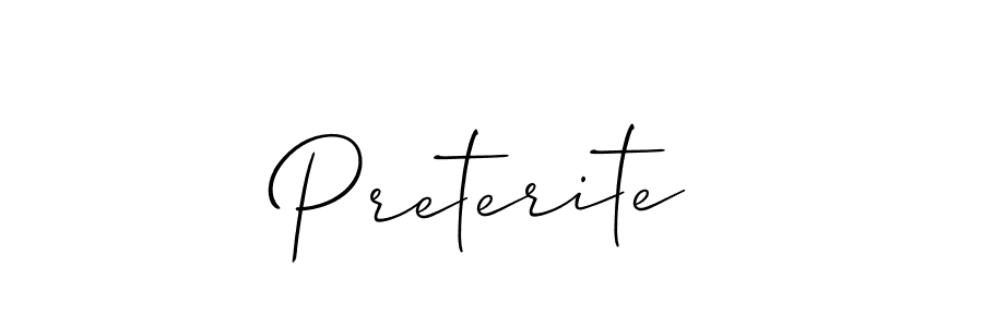 This is the best signature style for the Preterite name. Also you like these signature font (Allison_Script). Mix name signature. Preterite signature style 2 images and pictures png