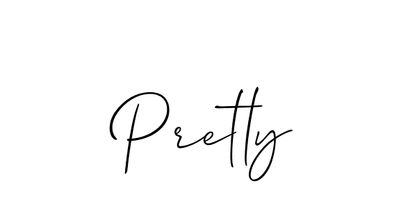It looks lik you need a new signature style for name Pretly. Design unique handwritten (Allison_Script) signature with our free signature maker in just a few clicks. Pretly signature style 2 images and pictures png