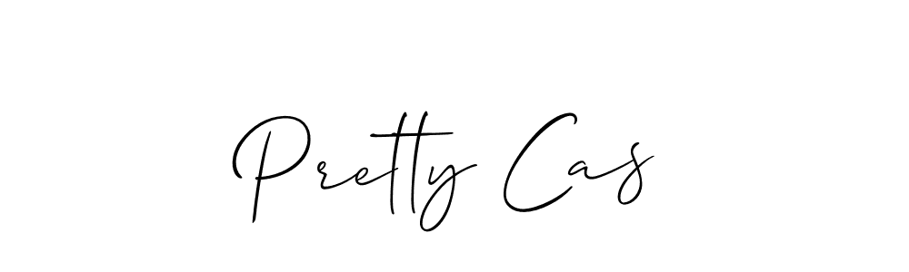 Similarly Allison_Script is the best handwritten signature design. Signature creator online .You can use it as an online autograph creator for name Pretty Cas. Pretty Cas signature style 2 images and pictures png