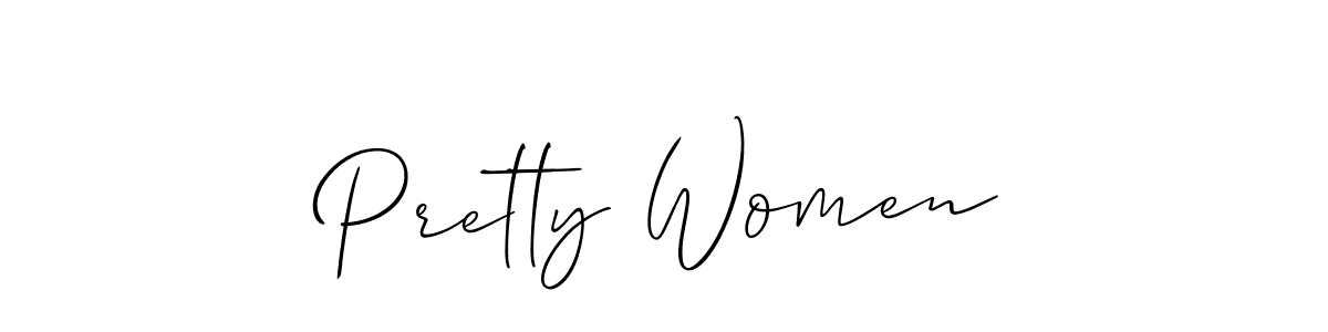 It looks lik you need a new signature style for name Pretty Women. Design unique handwritten (Allison_Script) signature with our free signature maker in just a few clicks. Pretty Women signature style 2 images and pictures png
