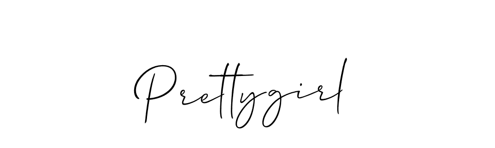 Also we have Prettygirl name is the best signature style. Create professional handwritten signature collection using Allison_Script autograph style. Prettygirl signature style 2 images and pictures png