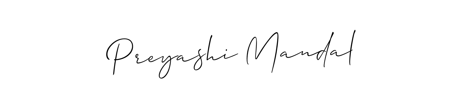 if you are searching for the best signature style for your name Preyashi Mandal. so please give up your signature search. here we have designed multiple signature styles  using Allison_Script. Preyashi Mandal signature style 2 images and pictures png