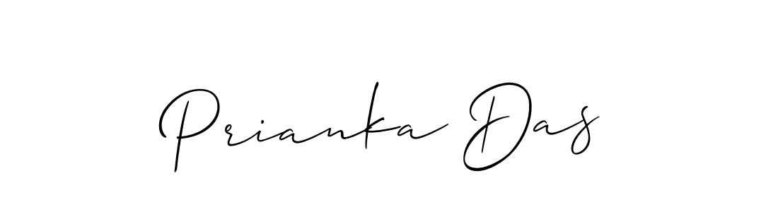 You should practise on your own different ways (Allison_Script) to write your name (Prianka Das) in signature. don't let someone else do it for you. Prianka Das signature style 2 images and pictures png