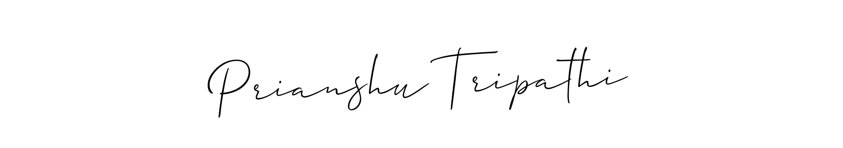 This is the best signature style for the Prianshu Tripathi name. Also you like these signature font (Allison_Script). Mix name signature. Prianshu Tripathi signature style 2 images and pictures png