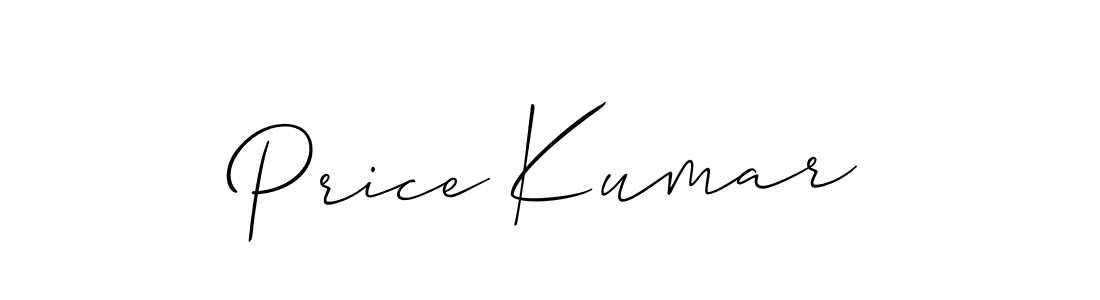 Make a short Price Kumar signature style. Manage your documents anywhere anytime using Allison_Script. Create and add eSignatures, submit forms, share and send files easily. Price Kumar signature style 2 images and pictures png