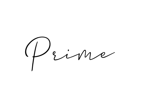 Design your own signature with our free online signature maker. With this signature software, you can create a handwritten (Allison_Script) signature for name Prime. Prime signature style 2 images and pictures png
