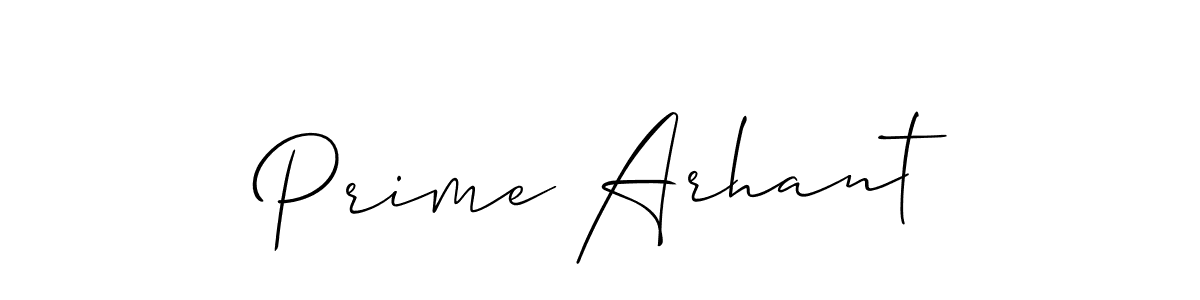 You can use this online signature creator to create a handwritten signature for the name Prime Arhant. This is the best online autograph maker. Prime Arhant signature style 2 images and pictures png