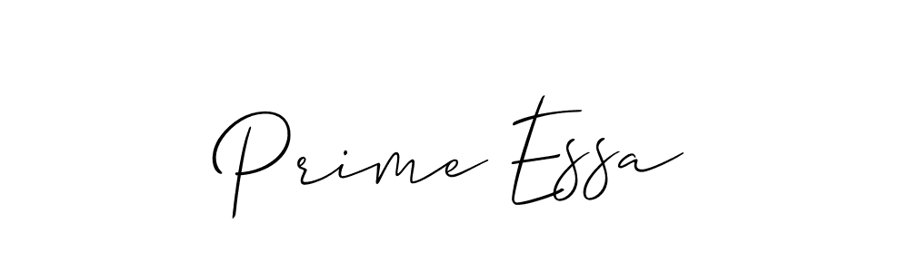 Once you've used our free online signature maker to create your best signature Allison_Script style, it's time to enjoy all of the benefits that Prime Essa name signing documents. Prime Essa signature style 2 images and pictures png