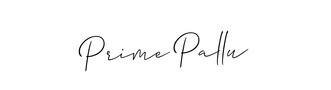 Best and Professional Signature Style for Prime Pallu. Allison_Script Best Signature Style Collection. Prime Pallu signature style 2 images and pictures png