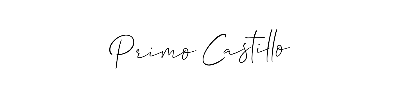 if you are searching for the best signature style for your name Primo Castillo. so please give up your signature search. here we have designed multiple signature styles  using Allison_Script. Primo Castillo signature style 2 images and pictures png