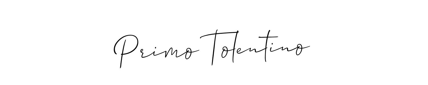 You can use this online signature creator to create a handwritten signature for the name Primo Tolentino. This is the best online autograph maker. Primo Tolentino signature style 2 images and pictures png