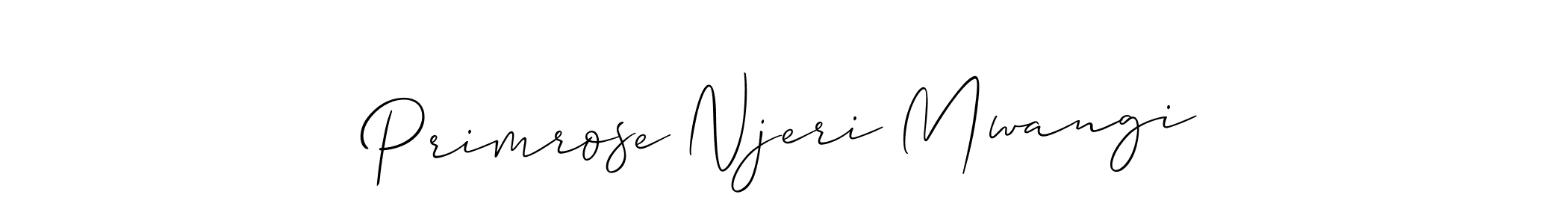 See photos of Primrose Njeri Mwangi official signature by Spectra . Check more albums & portfolios. Read reviews & check more about Allison_Script font. Primrose Njeri Mwangi signature style 2 images and pictures png