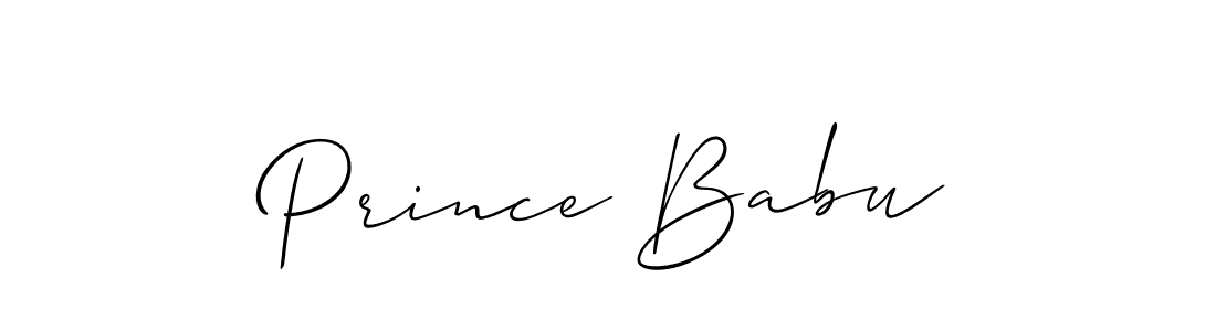 Best and Professional Signature Style for Prince Babu. Allison_Script Best Signature Style Collection. Prince Babu signature style 2 images and pictures png