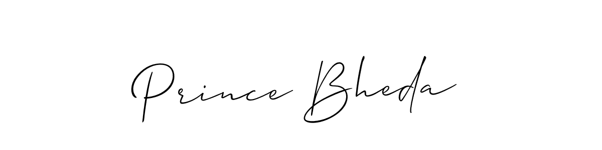 This is the best signature style for the Prince Bheda name. Also you like these signature font (Allison_Script). Mix name signature. Prince Bheda signature style 2 images and pictures png