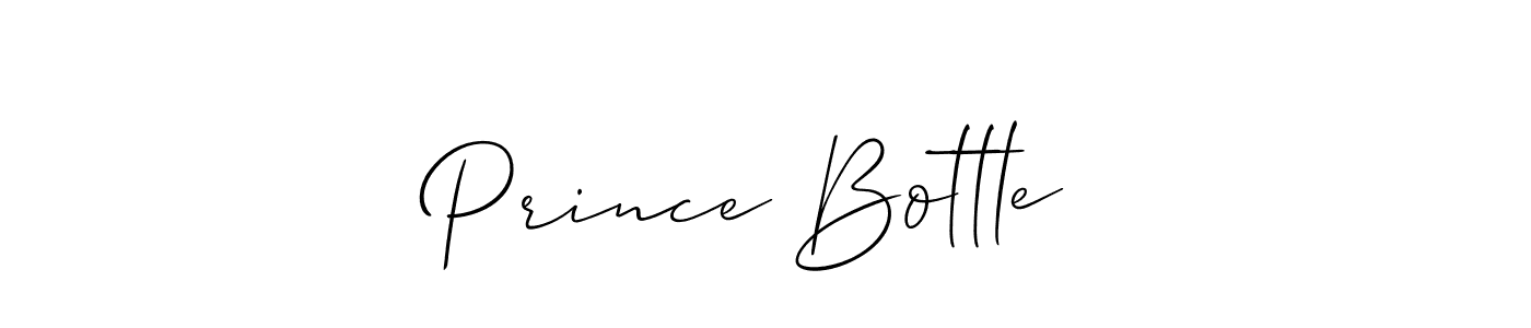 Similarly Allison_Script is the best handwritten signature design. Signature creator online .You can use it as an online autograph creator for name Prince Bottle . Prince Bottle  signature style 2 images and pictures png