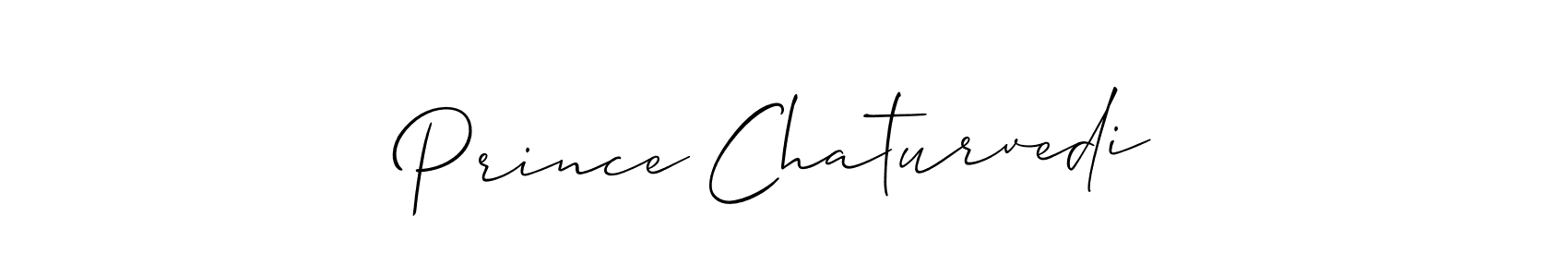 Prince Chaturvedi stylish signature style. Best Handwritten Sign (Allison_Script) for my name. Handwritten Signature Collection Ideas for my name Prince Chaturvedi. Prince Chaturvedi signature style 2 images and pictures png
