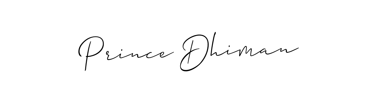 Check out images of Autograph of Prince Dhiman name. Actor Prince Dhiman Signature Style. Allison_Script is a professional sign style online. Prince Dhiman signature style 2 images and pictures png