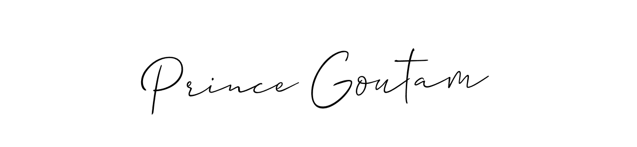 Once you've used our free online signature maker to create your best signature Allison_Script style, it's time to enjoy all of the benefits that Prince Goutam name signing documents. Prince Goutam signature style 2 images and pictures png
