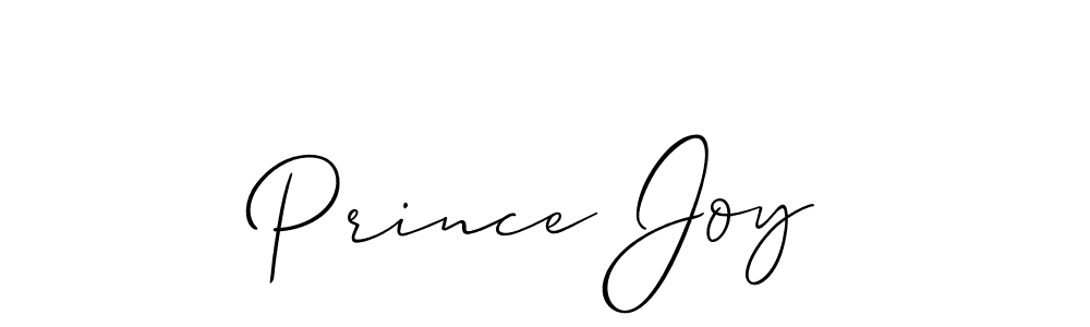 You should practise on your own different ways (Allison_Script) to write your name (Prince Joy) in signature. don't let someone else do it for you. Prince Joy signature style 2 images and pictures png