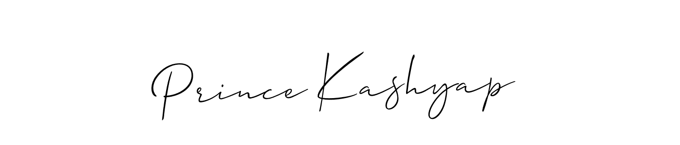 Make a short Prince Kashyap signature style. Manage your documents anywhere anytime using Allison_Script. Create and add eSignatures, submit forms, share and send files easily. Prince Kashyap signature style 2 images and pictures png