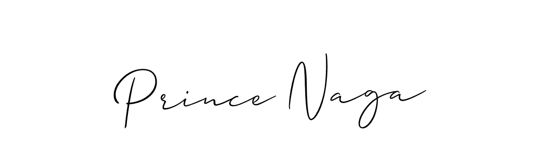 The best way (Allison_Script) to make a short signature is to pick only two or three words in your name. The name Prince Naga include a total of six letters. For converting this name. Prince Naga signature style 2 images and pictures png