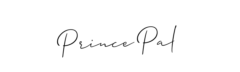 The best way (Allison_Script) to make a short signature is to pick only two or three words in your name. The name Prince Pal include a total of six letters. For converting this name. Prince Pal signature style 2 images and pictures png