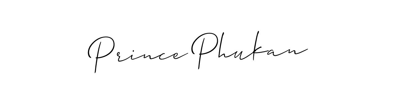 The best way (Allison_Script) to make a short signature is to pick only two or three words in your name. The name Prince Phukan include a total of six letters. For converting this name. Prince Phukan signature style 2 images and pictures png