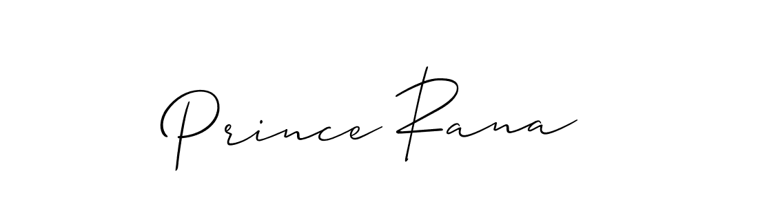 Also we have Prince Rana name is the best signature style. Create professional handwritten signature collection using Allison_Script autograph style. Prince Rana signature style 2 images and pictures png